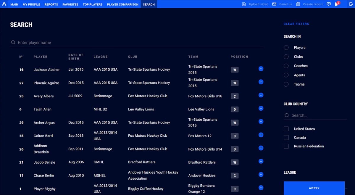 slide show functionality of application